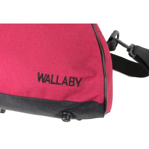 Женская спортивная сумка для фитнеса Wallaby 213-4 16L Бордовая