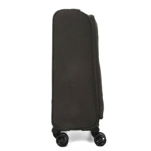 Чемодан Малый (S) тканевый Ручная кладь Airtex Worldline Tirana 608 на 4 колесах 55x35x20см 30л Серый