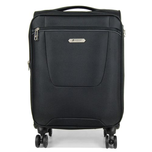 Чемодан Малый (S) Airtex 825 55х35х20 см 27 л тканевый 4 колеса Черный