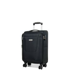 Чемодан Малый (S) Airteх 825 55х35х20 см 27 л тканевый 4 колеса Черный