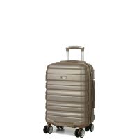 Чемодан дорожный малый (S) под ручную кладь Airteх 628 41 л 53х36х20 см Шампань (Champagne)