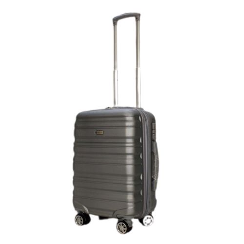 Чемодан дорожный Малый (S) под Ручную кладь Airtex 628 41 л 53x36x20 см Серый (Light grey)