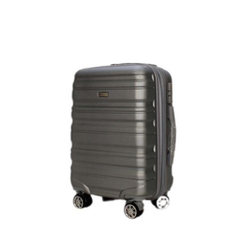 Чемодан дорожный Малый (S) под Ручную кладь Airtex 628 41 л 53x36x20 см Серый (Light grey)