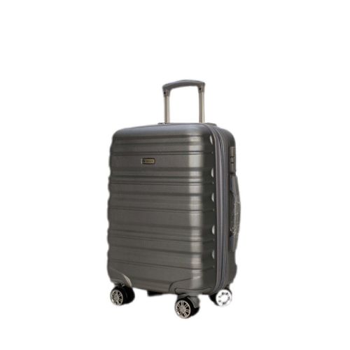 Чемодан дорожный Малый (S) под Ручную кладь Airtex 628 41 л 53x36x20 см Серый (Light grey)