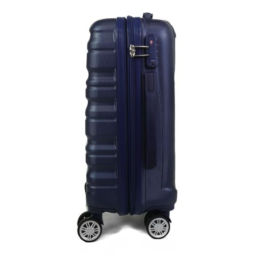 Чемодан дорожный малый (S) под ручную кладь Airtex 628 41 л 53x36x20 см Синий