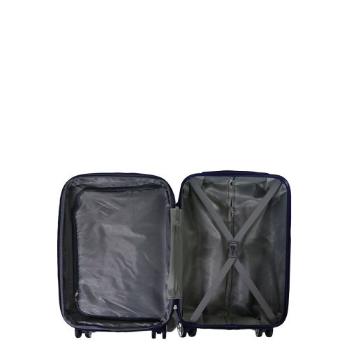Чемодан дорожный малый (S) под ручную кладь Airtex 628 41 л 53x36x20 см Синий