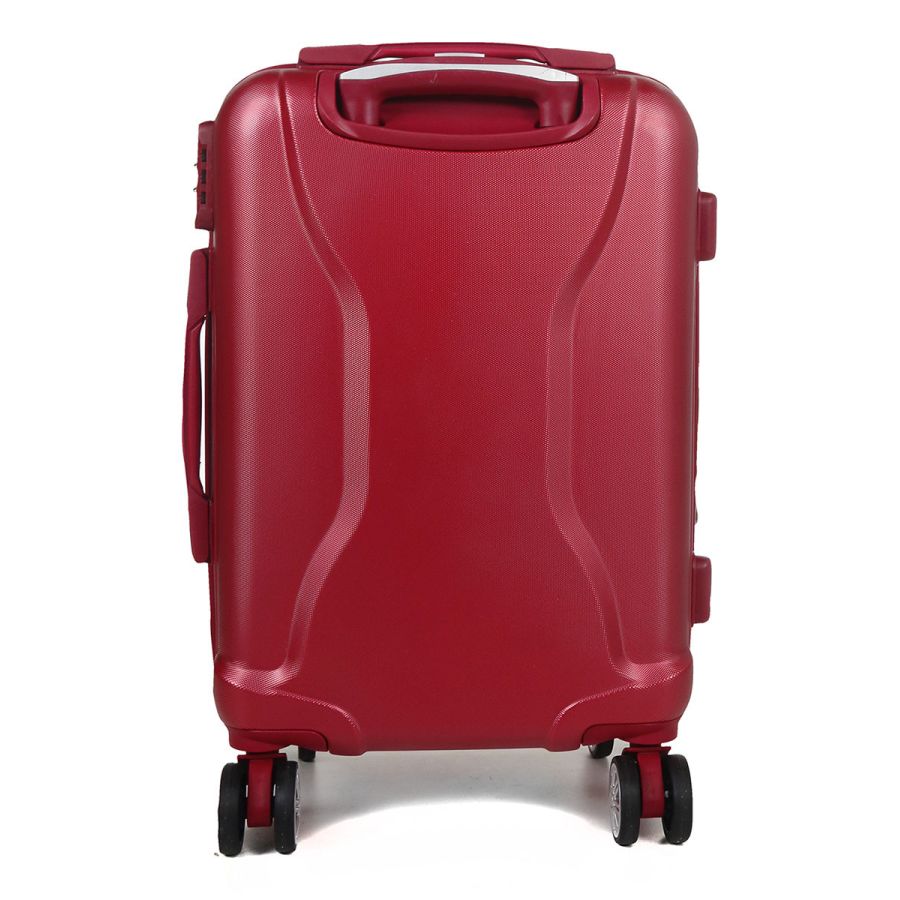 Чемодан дорожный малый (S) под ручную кладь Airtex 628 41 л 53x36x20 см Бордовый