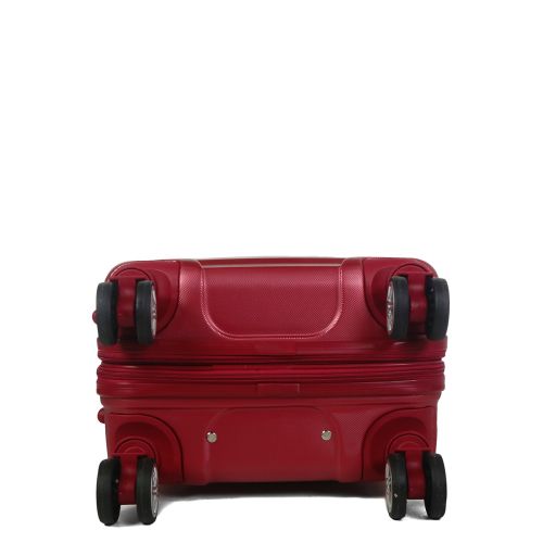 Чемодан дорожный малый (S) под ручную кладь Airtex 628 41 л 53x36x20 см Бордовый
