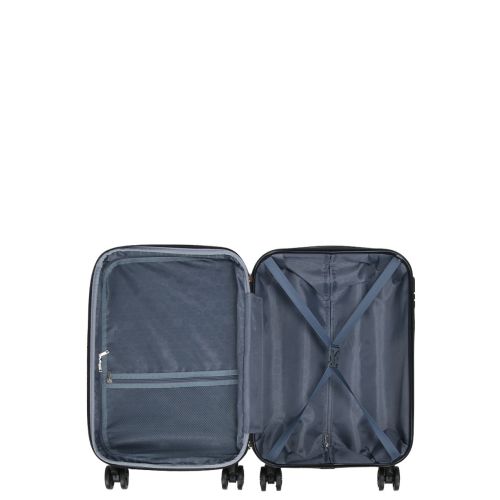 Чемодан поликарбонат Малый (S) под Ручную кладь Airtex 623 35л 55x35x20см Красный (Red)
