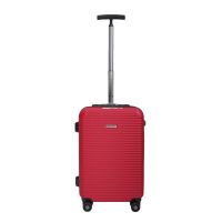 Чемодан дорожный малый (S) под ручную кладь поликарбонат Airteх 968 29л 55х35х22см Красный (Red)