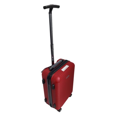 Чемодан дорожный Малый (S) под Ручную кладь Поликарбонат Airtex 968 29л 55x35x22см Красный (Red)