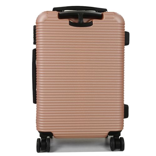 Чемодан дорожный Малый (S) под Ручную кладь Поликарбонат Airtex 968 29л 55x35x22см Шампань