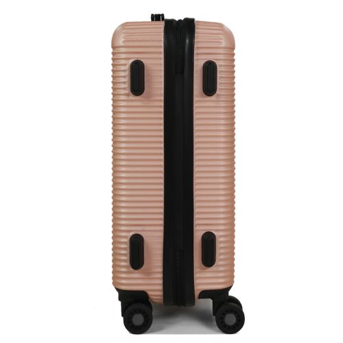 Чемодан дорожный Малый (S) под Ручную кладь Поликарбонат Airtex 968 29л 55x35x22см Шампань