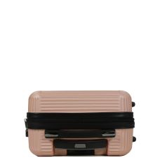 Чемодан дорожный малый (S) под ручную кладь поликарбонат Airteх 968 29л 55х35х22см Шампань