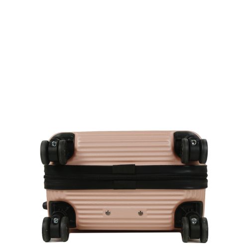 Чемодан дорожный Малый (S) под Ручную кладь Поликарбонат Airtex 968 29л 55x35x22см Шампань