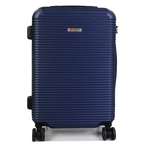 Чемодан дорожный Малый (S) под Ручную кладь Поликарбонат Airtex 968 29л 55x35x22см Темно-синий (Dark blue)