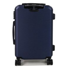Чемодан дорожный малый (S) под ручную кладь поликарбонат Airteх 968 29л 55х35х22см Темно-синий (Dark blue)