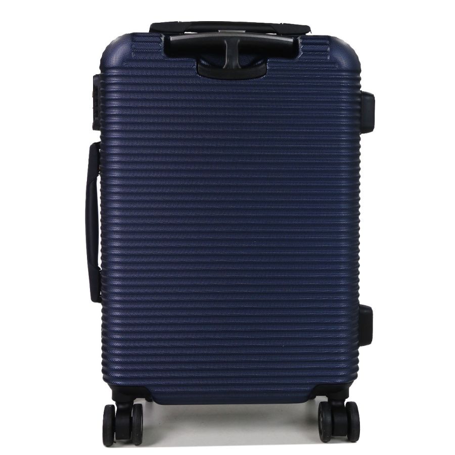 Чемодан дорожный Малый (S) под Ручную кладь Поликарбонат Airtex 968 29л 55x35x22см Темно-синий (Dark blue)