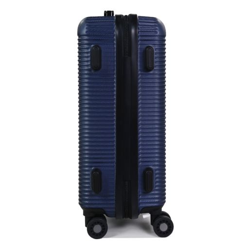 Чемодан дорожный Малый (S) под Ручную кладь Поликарбонат Airtex 968 29л 55x35x22см Темно-синий (Dark blue)