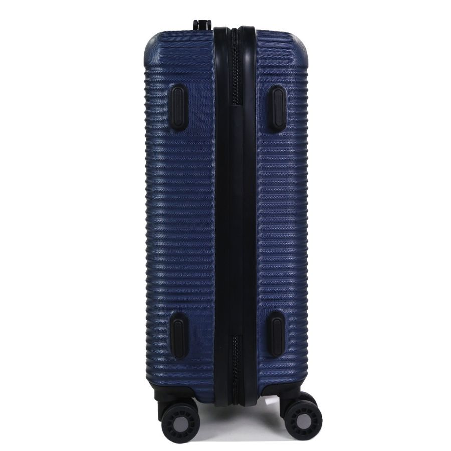 Чемодан дорожный Малый (S) под Ручную кладь Поликарбонат Airtex 968 29л 55x35x22см Темно-синий (Dark blue)
