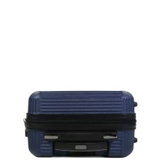 Чемодан дорожный малый (S) под ручную кладь поликарбонат Airteх 968 29л 55х35х22см Темно-синий (Dark blue)