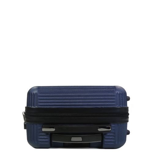 Чемодан дорожный Малый (S) под Ручную кладь Поликарбонат Airtex 968 29л 55x35x22см Темно-синий (Dark blue)