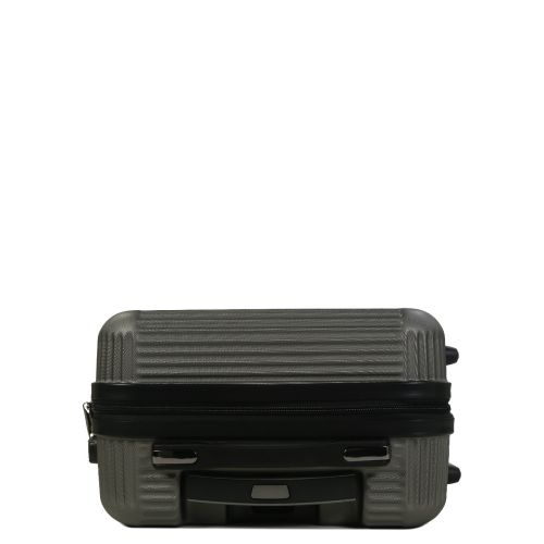 Чемодан дорожный Малый (S) под Ручную кладь Поликарбонат Airtex 968 29л 55x35x22см Темно-серый (Dark grey)