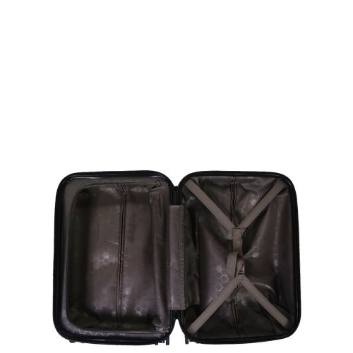 Чемодан дорожный Малый (S) под Ручную кладь Поликарбонат Airtex 968 29л 55x35x22см Темно-серый (Dark grey)