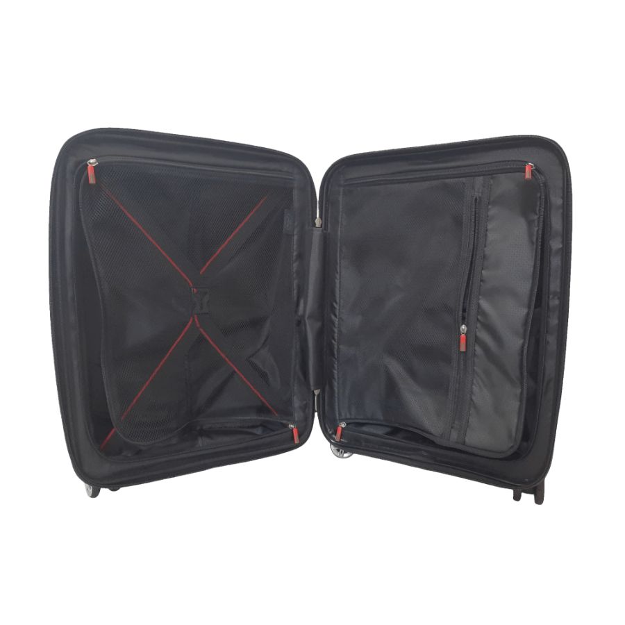 Чемодан дорожный Малый (S) под Ручную кладь Полипропилен Airtex 241 40л 55x39,5x22см Желтый (Yellow)