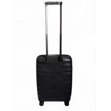 Чемодан дорожный Малый (S) под Ручную кладь Полипропилен Airteх 242 45л 55х39,5х22,5см Черный (Black)