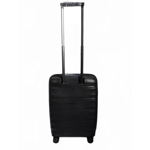 Чемодан дорожный Малый (S) под Ручную кладь Полипропилен Airtex 242 45л 55x39,5x22,5см Черный (Black)