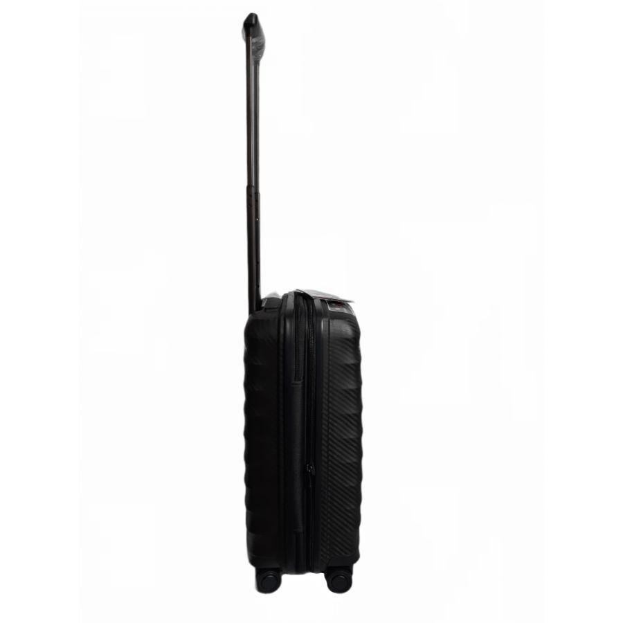 Чемодан дорожный Малый (S) под Ручную кладь Полипропилен Airtex 242 45л 55x39,5x22,5см Черный (Black)