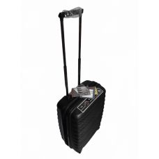 Чемодан дорожный Малый (S) под Ручную кладь Полипропилен Airteх 242 45л 55х39,5х22,5см Черный (Black)