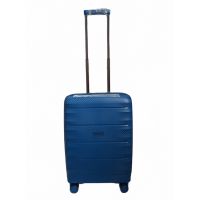 Чемодан дорожный Малый (S) под Ручную кладь Полипропилен Airteх 242 45л 55х39,5х22,5см Синий (Blue)