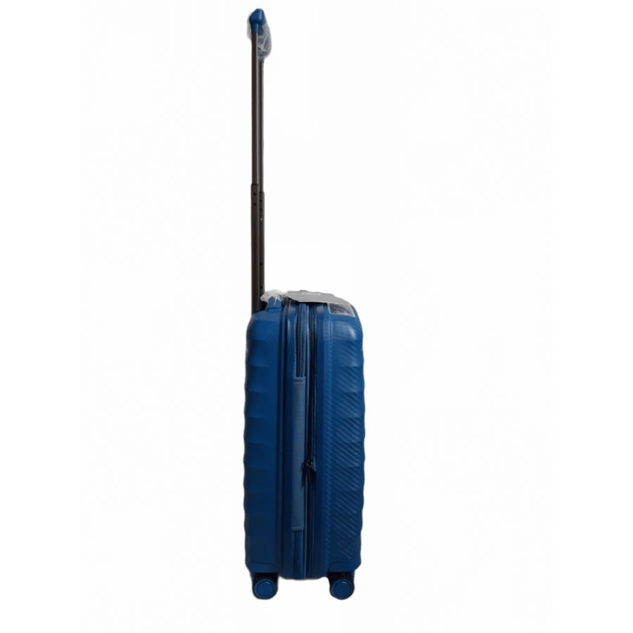 Чемодан дорожный Малый (S) под Ручную кладь Полипропилен Airtex 242 45л 55x39,5x22,5см Синий (Blue)