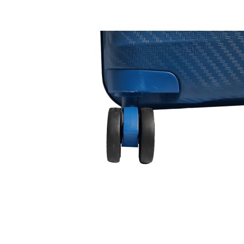 Чемодан дорожный Малый (S) под Ручную кладь Полипропилен Airtex 242 45л 55x39,5x22,5см Синий (Blue)