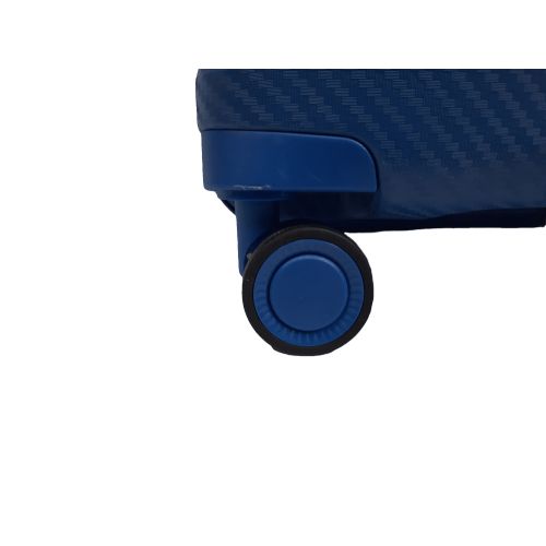 Чемодан дорожный Малый (S) под Ручную кладь Полипропилен Airtex 242 45л 55x39,5x22,5см Синий (Blue)