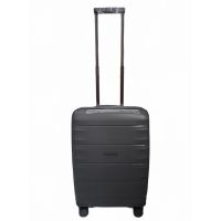 Чемодан дорожный Малый (S) под Ручную кладь Полипропилен Airteх 242 45л 55х39,5х22,5см Серый (Grey)