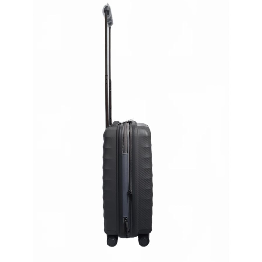 Чемодан дорожный Малый (S) под Ручную кладь Полипропилен Airtex 242 45л 55x39,5x22,5см Серый (Grey)