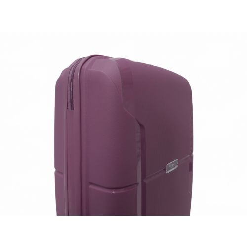 Чемодан дорожный Малый (S) под Ручную кладь Полипропилен Airtex 245 40л 55x39,5x20см Сиреневый