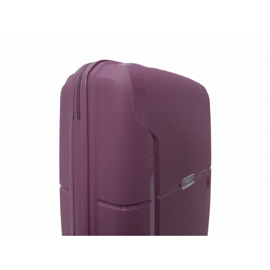 Чемодан дорожный Малый (S) под Ручную кладь Полипропилен Airtex 245 40л 55x39,5x20см Сиреневый