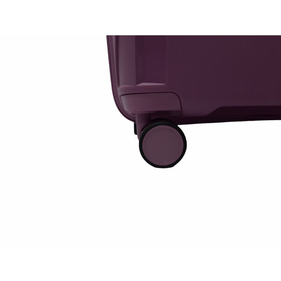 Чемодан дорожный Малый (S) под Ручную кладь Полипропилен Airtex 245 40л 55x39,5x20см Сиреневый