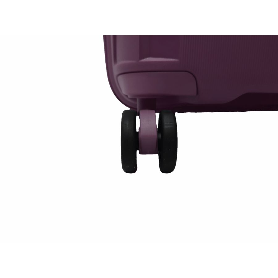 Чемодан дорожный Малый (S) под Ручную кладь Полипропилен Airtex 245 40л 55x39,5x20см Сиреневый