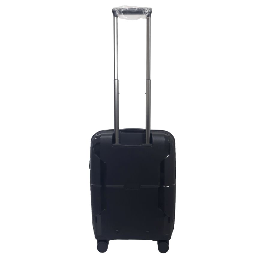 Чемодан дорожный Малый (S) под Ручную кладь Полипропилен Airtex 245 40л 55x39,5x20см Черный (Black)