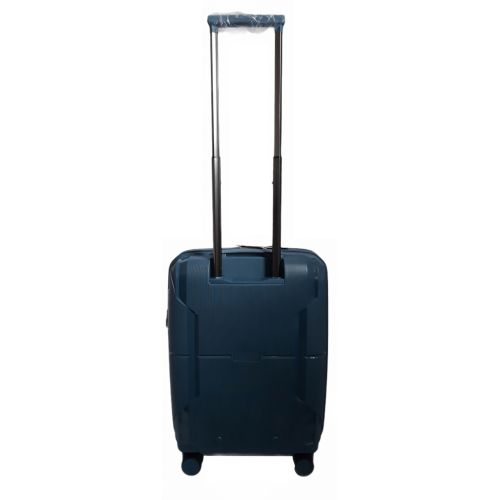 Чемодан дорожный Малый (S) под Ручную кладь Полипропилен Airtex 245 40л 55x39,5x20см Синий (Blue)