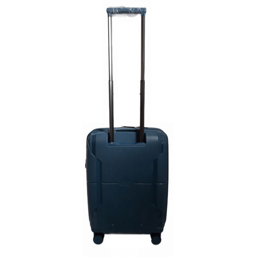 Чемодан дорожный Малый (S) под Ручную кладь Полипропилен Airtex 245 40л 55x39,5x20см Синий (Blue)