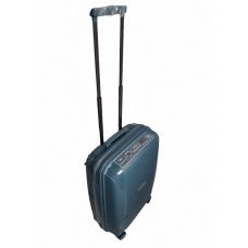 Чемодан дорожный Малый (S) под Ручную кладь Полипропилен Airteх 245 40л 55х39,5х20см Синий (Blue)