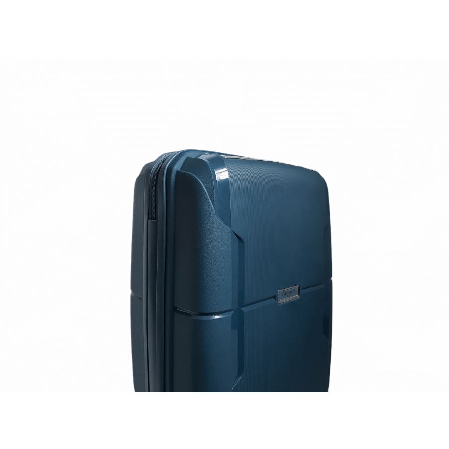 Чемодан дорожный Малый (S) под Ручную кладь Полипропилен Airtex 245 40л 55x39,5x20см Синий (Blue)