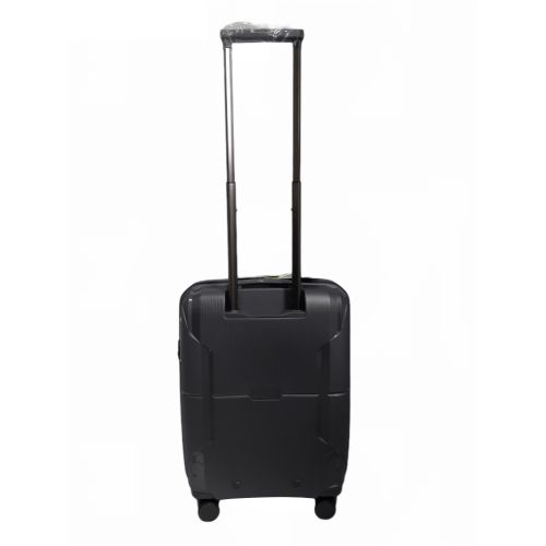 Чемодан дорожный Малый (S) под Ручную кладь Полипропилен Airtex 245 40л 55x39,5x20см Серый (Gray)