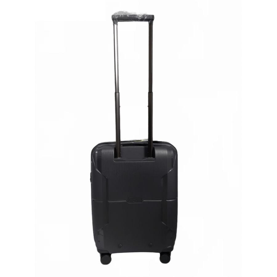 Чемодан дорожный Малый (S) под Ручную кладь Полипропилен Airtex 245 40л 55x39,5x20см Серый (Gray)